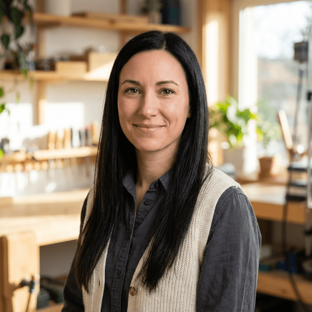 Rebecca Thompson, skincare client