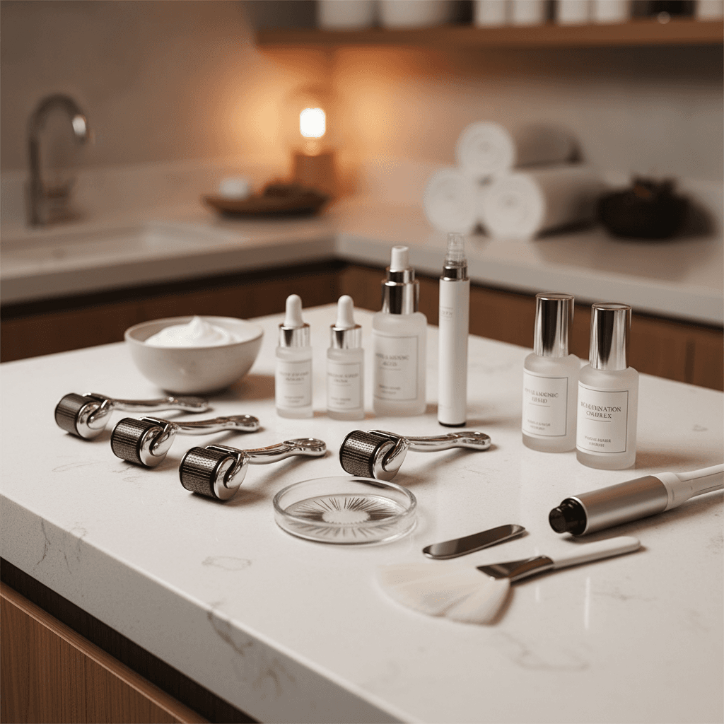 Waxing and lash extensions